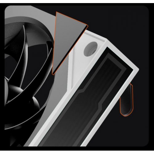 Кулер для корпуса PCCooler FC240R ARGB White купить в Украине: Киев, Днепр, Харьков, Одесса  | Проверка совместимости, низкая цена, отзывы, характеристики от TELEMART фото