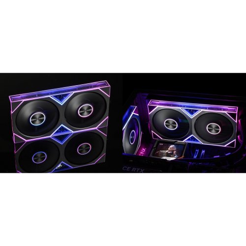 Кулер для корпуса PCCooler FC240R ARGB White купить в Украине: Киев, Днепр, Харьков, Одесса  | Проверка совместимости, низкая цена, отзывы, характеристики от TELEMART фото