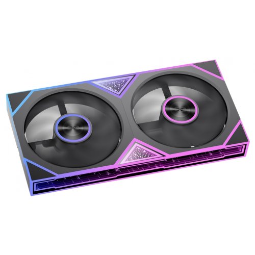 Кулер для корпуса PCCooler FC240 ARGB Black купить в Украине: Киев, Днепр, Харьков, Одесса  | Проверка совместимости, низкая цена, отзывы, характеристики от TELEMART фото