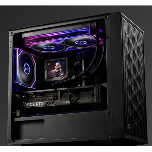 Кулер для корпуса PCCooler FC240 ARGB Black купить в Украине: Киев, Днепр, Харьков, Одесса  | Проверка совместимости, низкая цена, отзывы, характеристики от TELEMART фото