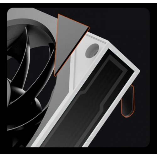 Кулер для корпуса PCCooler FC240 ARGB Black купить в Украине: Киев, Днепр, Харьков, Одесса  | Проверка совместимости, низкая цена, отзывы, характеристики от TELEMART фото