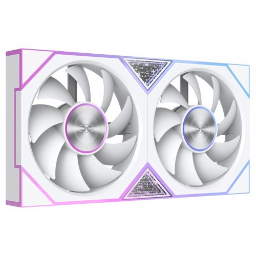 Кулер для корпуса PCCooler FC240 ARGB White купити в Україні: Київ, Львів, Хмельницький, Тернопіль, Івано-Франківськ | Перевірка сумісності, низька ціна, відгуки, характеристики від TELEMART фото