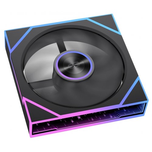 Кулер для корпуса PCCooler FC120R ARGB Black купить в Украине: Киев, Днепр, Харьков, Одесса  | Проверка совместимости, низкая цена, отзывы, характеристики от TELEMART фото