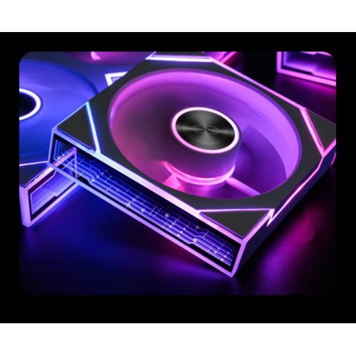 Кулер для корпуса PCCooler FC120R ARGB Black купить в Украине: Киев, Днепр, Харьков, Одесса  | Проверка совместимости, низкая цена, отзывы, характеристики от TELEMART фото