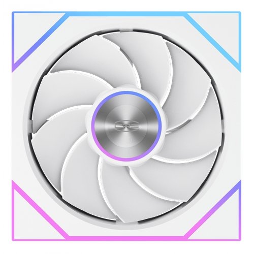 Кулер для корпуса PCCooler FC120R ARGB White купить в Украине: Киев, Днепр, Харьков, Одесса  | Проверка совместимости, низкая цена, отзывы, характеристики от TELEMART фото