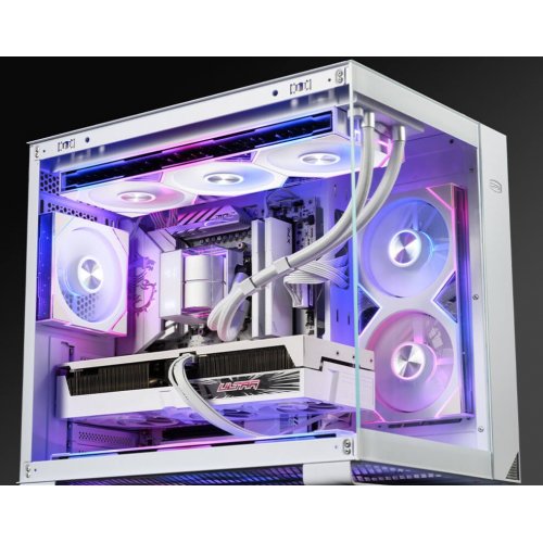 Кулер для корпуса PCCooler FC120R ARGB White купить в Украине: Киев, Днепр, Харьков, Одесса  | Проверка совместимости, низкая цена, отзывы, характеристики от TELEMART фото