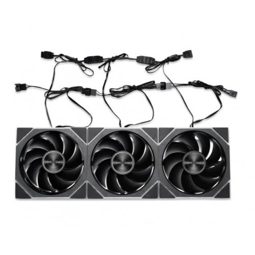 Кулер для корпуса PCCooler FC120 ARGB Black купить в Украине: Киев, Днепр, Харьков, Одесса  | Проверка совместимости, низкая цена, отзывы, характеристики от TELEMART фото