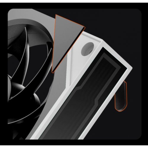 Кулер для корпуса PCCooler FC120 ARGB Black купить в Украине: Киев, Днепр, Харьков, Одесса  | Проверка совместимости, низкая цена, отзывы, характеристики от TELEMART фото