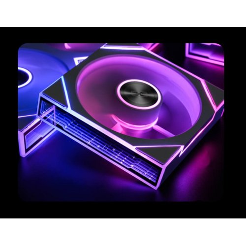 Кулер для корпуса PCCooler FC120 ARGB Black купить в Украине: Киев, Днепр, Харьков, Одесса  | Проверка совместимости, низкая цена, отзывы, характеристики от TELEMART фото