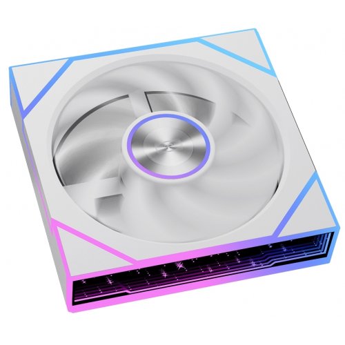 Кулер для корпуса PCCooler FC120 ARGB White купить в Украине: Киев, Днепр, Харьков, Одесса  | Проверка совместимости, низкая цена, отзывы, характеристики от TELEMART фото