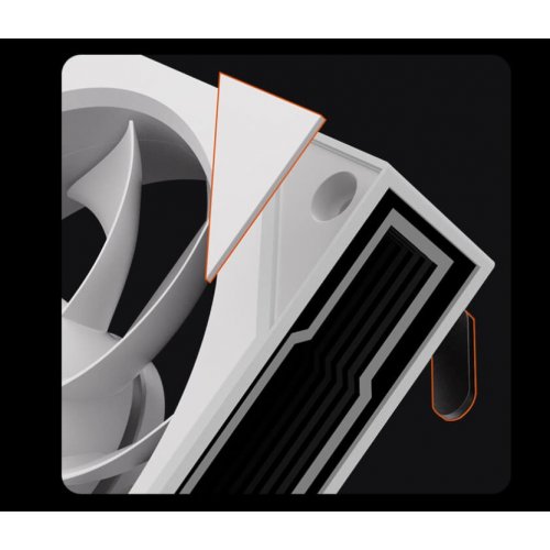 Кулер для корпуса PCCooler FC120 ARGB White купить в Украине: Киев, Днепр, Харьков, Одесса  | Проверка совместимости, низкая цена, отзывы, характеристики от TELEMART фото