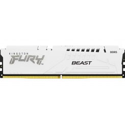Уцінка озп Kingston DDR5 32GB 5200Mhz FURY Beast White (KF552C40BW-32) (Розкрита упаковка, 860288)