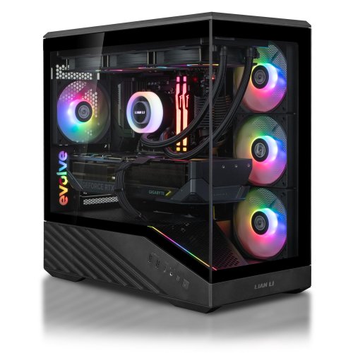 Компьютер EVOLVE PlayCaster ProStreamer Pro (EVPC-R980X3DN507TI-D532S1TBK) Black купить в Украине: Киев, Днепр, Харьков, Одесса  | Низкая цена, отзывы, характеристики от TELEMART фото