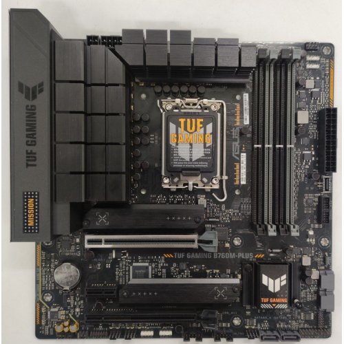 Материнська плата Asus TUF GAMING B760M-PLUS II (s1700, Intel B760) (Відновлено продавцем, 860357) купити в Україні: Київ, Львів, Хмельницький, Тернопіль, Івано-Франківськ | Перевірка сумісності, низька ціна, відгуки, характеристики від TELEMART фото