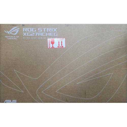 Уценка монитор Asus 27" ROG Strix XG27ACMEG (90LM0C70-B01371) Black (Повреждена упаковка, 860358) купить в Украине: Киев, Днепр, Харьков, Одесса  | Низкая цена, отзывы, характеристики от TELEMART фото