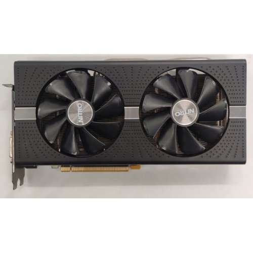 Відеокарта Sapphire Radeon RX 580 NITRO+ 8192MB (11265-01-20G) (Відновлено продавцем, 860363) купити в Україні: Київ, Львів, Хмельницький, Тернопіль, Івано-Франківськ | Перевірка сумісності, низька ціна, відгуки, характеристики від TELEMART фото