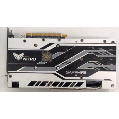 Відеокарта Sapphire Radeon RX 580 NITRO+ 8192MB (11265-01-20G) (Відновлено продавцем, 860363) купити в Україні: Київ, Львів, Хмельницький, Тернопіль, Івано-Франківськ | Перевірка сумісності, низька ціна, відгуки, характеристики від TELEMART фото