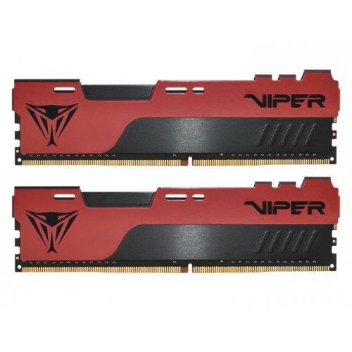 Озп Patriot DDR4 16GB (2x8GB) 3600Mhz Viper Elite II Red (PVE2416G360C0K) (Відновлено продавцем, 860505) купити в Україні: Київ, Львів, Хмельницький, Тернопіль, Івано-Франківськ | Перевірка сумісності, низька ціна, відгуки, характеристики від TELEMART фото
