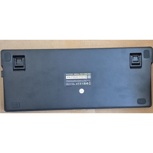 Уцінка клавіатура HATOR Icefall Pro Aurum Orange Linear Rev.2.0 Wireless (HTK450UA) Black (Пошкоджено пакування, 860519) купити в Україні: Київ, Львів, Хмельницький, Тернопіль, Івано-Франківськ | Низька ціна, відгуки, характеристики від TELEMART фото