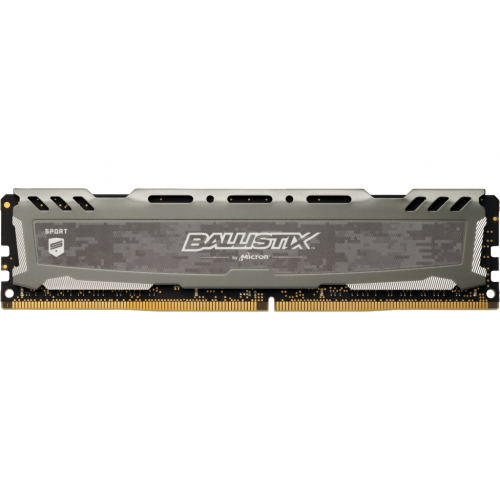 Озу Crucial DDR4 8GB 3200Mhz Ballistix Sport LT Gray (BLS8G4D32AESBK) (Восстановлено продавцом, 860696) купить в Украине: Киев, Днепр, Харьков, Одесса  | Проверка совместимости, низкая цена, отзывы, характеристики от TELEMART фото