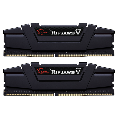 Озу G.Skill DDR4 64GB (2x32GB) 3600Mhz Ripjaws V Black (F4-3600C18D-64GVK) (Восстановлено продавцом, 860706) купить в Украине: Киев, Днепр, Харьков, Одесса  | Проверка совместимости, низкая цена, отзывы, характеристики от TELEMART фото