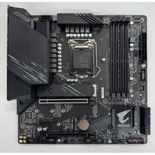 Материнська плата Gigabyte B560M AORUS ELITE (s1200, Intel B560) (Відновлено продавцем, 860745) купити в Україні: Київ, Львів, Хмельницький, Тернопіль, Івано-Франківськ | Перевірка сумісності, низька ціна, відгуки, характеристики від TELEMART фото