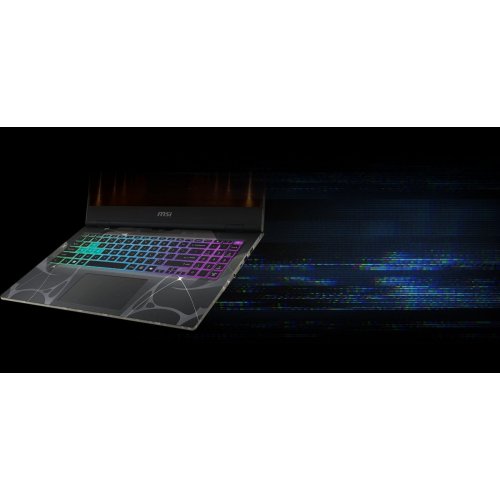 Ноутбук MSI Cyborg 15 (B13WEKG-1038XUA) Translucent Black купити в Україні: Київ, Львів, Хмельницький, Тернопіль, Івано-Франківськ | Низька ціна, відгуки, характеристики від TELEMART фото