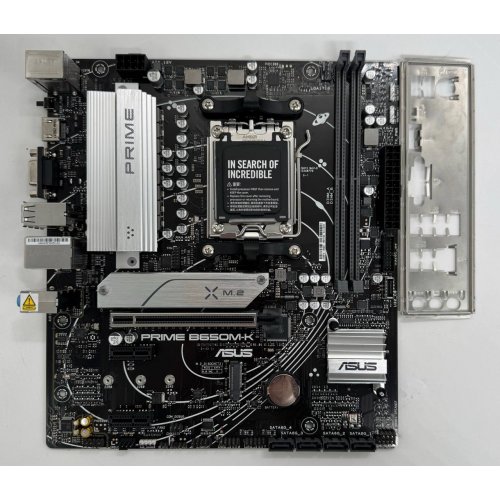 Материнська плата Asus PRIME B650M-K (sAM5, AMD B650) (Відновлено продавцем, 860903) купити в Україні: Київ, Львів, Хмельницький, Тернопіль, Івано-Франківськ | Перевірка сумісності, низька ціна, відгуки, характеристики від TELEMART фото