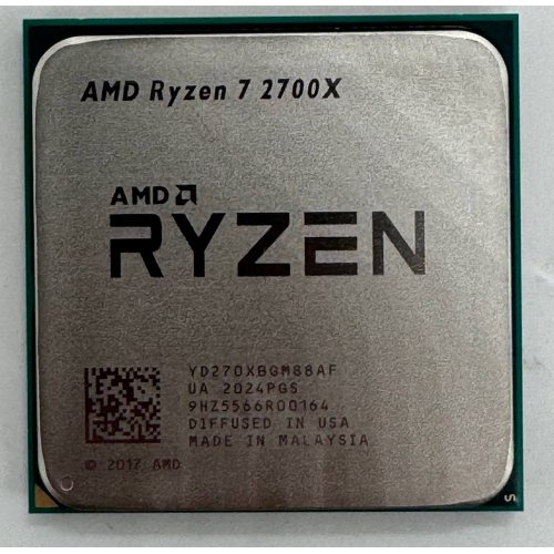 Процессор AMD Ryzen 7 2700X 3.7(4.3)GHz 16MB sAM4 Tray (YD270XBGAFMPK) (Восстановлено продавцом, 860922) купить в Украине: Киев, Днепр, Харьков, Одесса  | Проверка совместимости, низкая цена, отзывы, характеристики от TELEMART фото