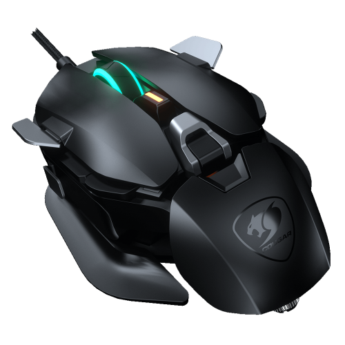 Уценка мышка Cougar DualBlader Black (Вскрытая упаковка, 860932) купить в Украине: Киев, Днепр, Харьков, Одесса  | Низкая цена, отзывы, характеристики от TELEMART фото