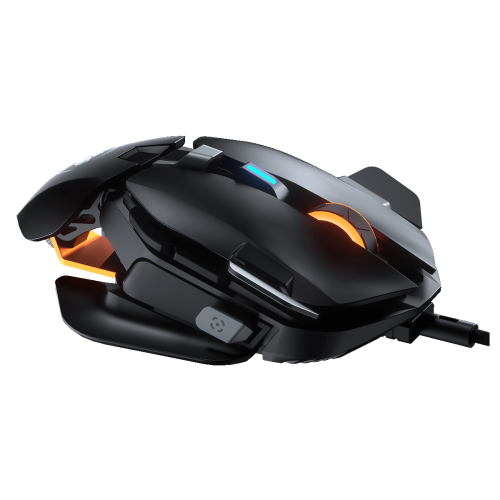 Уценка мышка Cougar DualBlader Black (Вскрытая упаковка, 860932) купить в Украине: Киев, Днепр, Харьков, Одесса  | Низкая цена, отзывы, характеристики от TELEMART фото