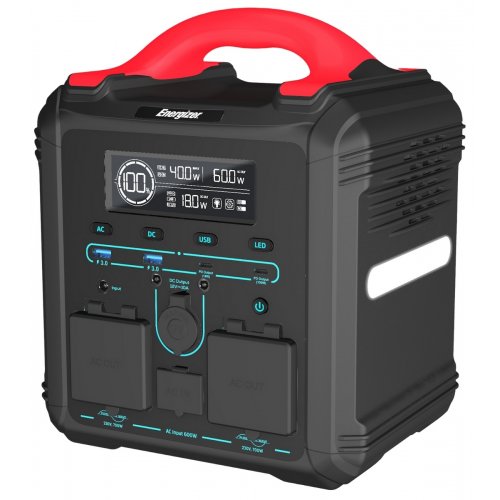 Зарядная станция Energizer PPS550W1F 700W 551Wh купить в Украине: Киев, Днепр, Харьков, Одесса  | Низкая цена, отзывы, характеристики от TELEMART фото