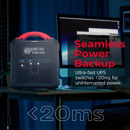 Зарядная станция Energizer PPS550W1F 700W 551Wh купить в Украине: Киев, Днепр, Харьков, Одесса  | Низкая цена, отзывы, характеристики от TELEMART фото