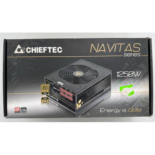 Блок живлення CHIEFTEC Navitas 1250W (GPM-1250C) (Відновлено продавцем, 860941) купити в Україні: Київ, Львів, Хмельницький, Тернопіль, Івано-Франківськ | Перевірка сумісності, низька ціна, відгуки, характеристики від TELEMART фото