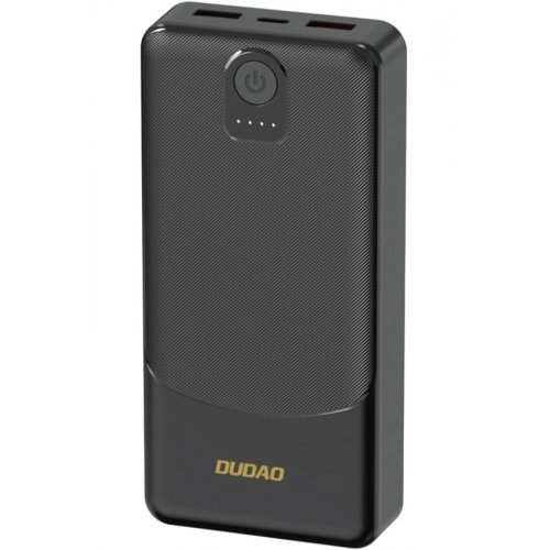 Powerbank Dudao K10 10000mAh 12W (6977196682164) Black купити в Україні: Київ, Львів, Хмельницький, Тернопіль, Івано-Франківськ | Низька ціна, відгуки, характеристики від TELEMART фото