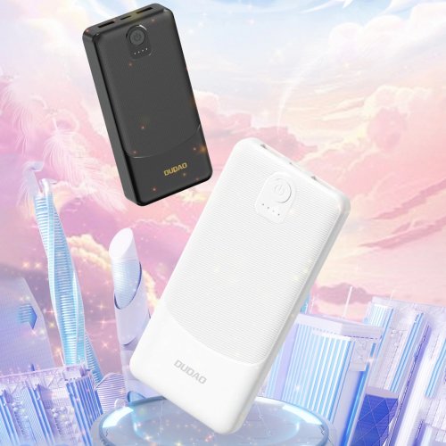 Powerbank Dudao K10 10000mAh 12W (6977196682164) Black купити в Україні: Київ, Львів, Хмельницький, Тернопіль, Івано-Франківськ | Низька ціна, відгуки, характеристики від TELEMART фото