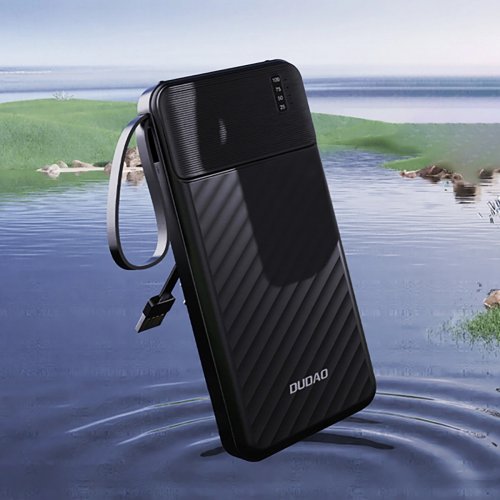 Powerbank Dudao K11 10000mAh 10W (6977196681853) Black купити в Україні: Київ, Львів, Хмельницький, Тернопіль, Івано-Франківськ | Низька ціна, відгуки, характеристики від TELEMART фото