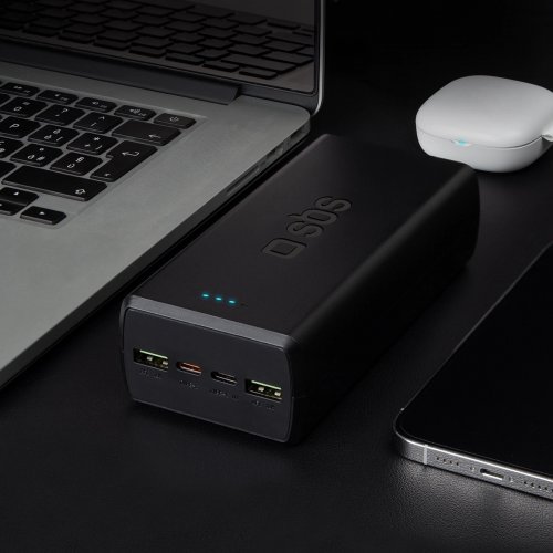 Powerbank SBS 30000mAh 20W (TTBB30000PD20K) Black купить в Украине: Киев, Днепр, Харьков, Одесса  | Низкая цена, отзывы, характеристики от TELEMART фото
