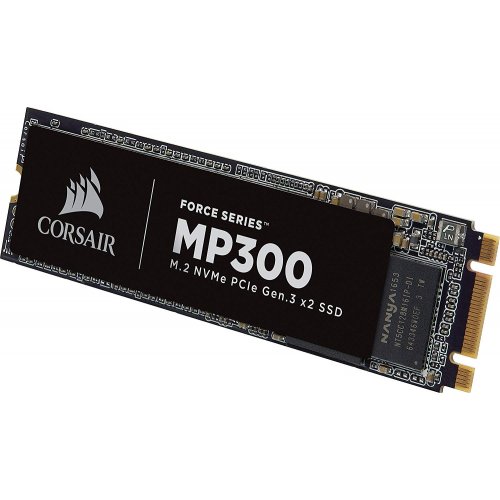 Продати SSD-диск Corsair MP300 TLC 120GB M.2 (2280 PCI-E) (CSSD-F120GBMP300) за Trade-In у інтернет-магазині Телемарт - Київ, Дніпро, Україна фото
