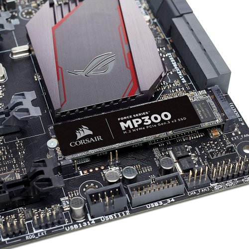 Продати SSD-диск Corsair MP300 TLC 120GB M.2 (2280 PCI-E) (CSSD-F120GBMP300) за Trade-In у інтернет-магазині Телемарт - Київ, Дніпро, Україна фото