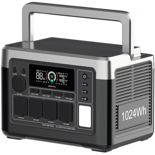 Зарядна станція OUKITEL P1000E Plus 1800W 1024Wh купити в Україні: Київ, Львів, Хмельницький, Тернопіль, Івано-Франківськ | Низька ціна, відгуки, характеристики від TELEMART фото