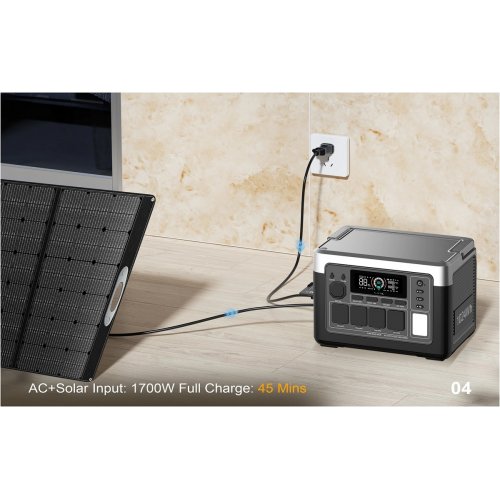 Зарядна станція OUKITEL P1000E Plus 1800W 1024Wh купити в Україні: Київ, Львів, Хмельницький, Тернопіль, Івано-Франківськ | Низька ціна, відгуки, характеристики від TELEMART фото