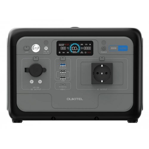 Зарядная станция OUKITEL Р800 800W 512Wh купить в Украине: Киев, Днепр, Харьков, Одесса  | Низкая цена, отзывы, характеристики от TELEMART фото