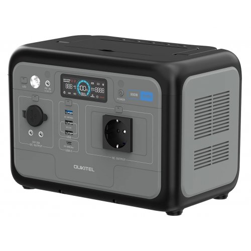 Зарядная станция OUKITEL Р800 800W 512Wh купить в Украине: Киев, Днепр, Харьков, Одесса  | Низкая цена, отзывы, характеристики от TELEMART фото