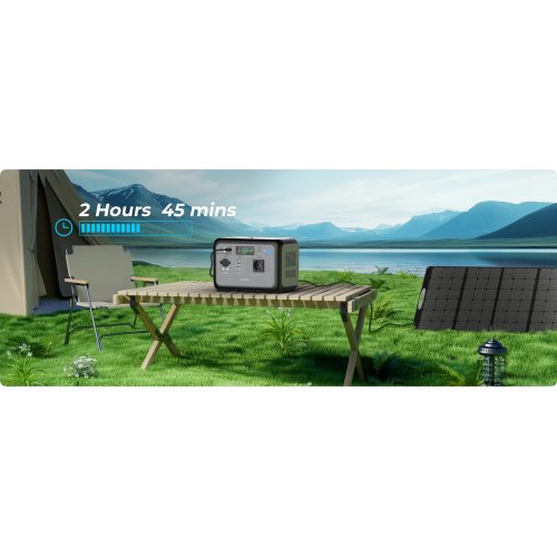 Зарядная станция OUKITEL Р800 800W 512Wh купить в Украине: Киев, Днепр, Харьков, Одесса  | Низкая цена, отзывы, характеристики от TELEMART фото