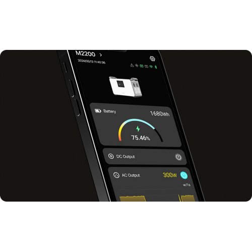 Зарядна станція Marstek M2200 2400W 2240Wh купити в Україні: Київ, Львів, Хмельницький, Тернопіль, Івано-Франківськ | Низька ціна, відгуки, характеристики від TELEMART фото