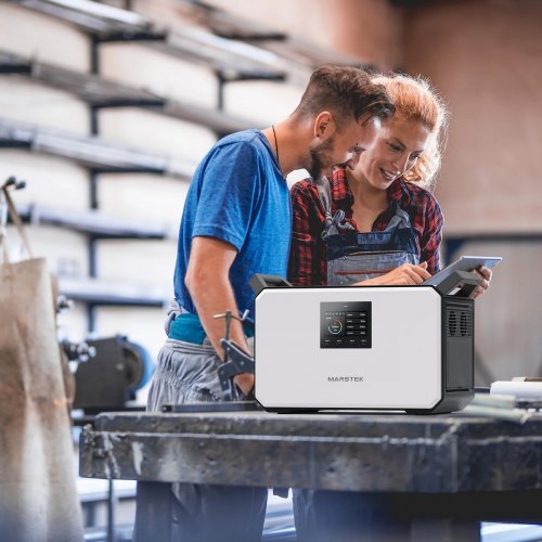 Зарядна станція Marstek M2200 2400W 2240Wh купити в Україні: Київ, Львів, Хмельницький, Тернопіль, Івано-Франківськ | Низька ціна, відгуки, характеристики від TELEMART фото