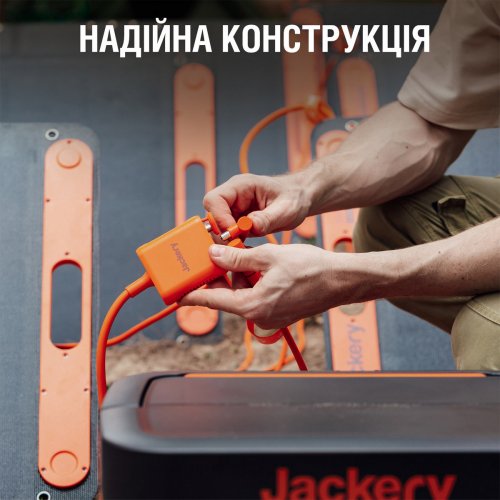 Коннектор для подключения солнечной панели Jackery SolarSaga (21-0006-000033) купить в Украине: Киев, Днепр, Харьков, Одесса  | Низкая цена, отзывы, характеристики от TELEMART фото