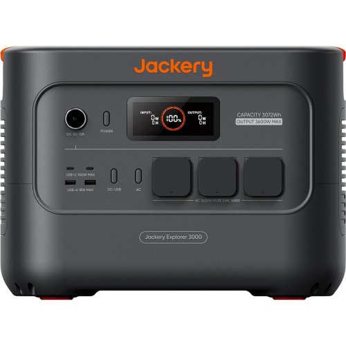 Зарядная станция Jackery Explorer 3000 V2 3600W 3072Wh (21-0001-000312) купить в Украине: Киев, Днепр, Харьков, Одесса  | Низкая цена, отзывы, характеристики от TELEMART фото