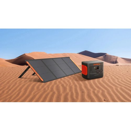 Солнечная панель Jackery SolarSaga 200W (21-0002-000064) купить в Украине: Киев, Днепр, Харьков, Одесса  | Низкая цена, отзывы, характеристики от TELEMART фото